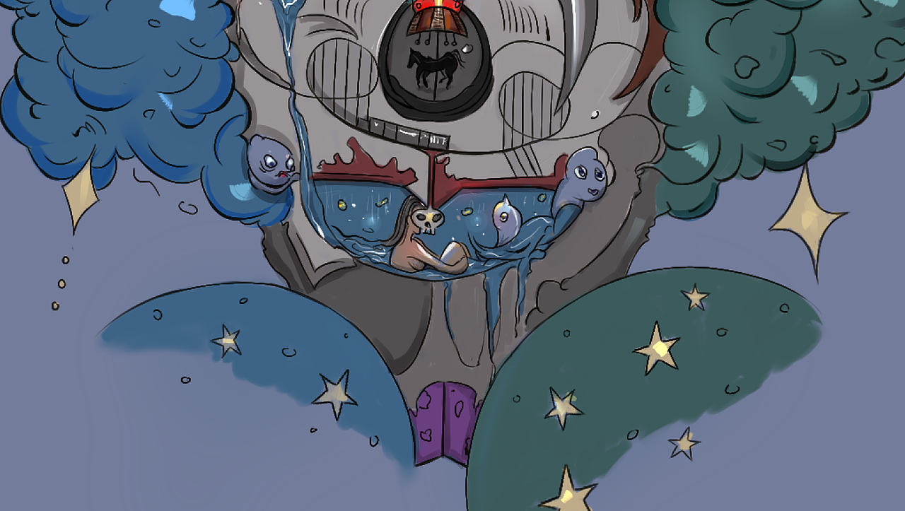 一个人的游乐园（图ZMjE3NTM2NDcy） - 艺术插画 - 站酷设计师KUOKI_JH原创素材 - 站酷ZCOOL