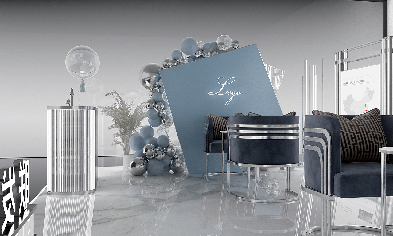 地产商场临展设计（已商用，禁抄袭）