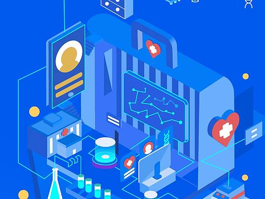 第一次做的2.5D插画 模仿高手老师（个人主页-ZNTQzNzQzOTI=） - 创作习作 - 站酷设计师零点三十的太阳原创素材 - 站酷ZCOOL