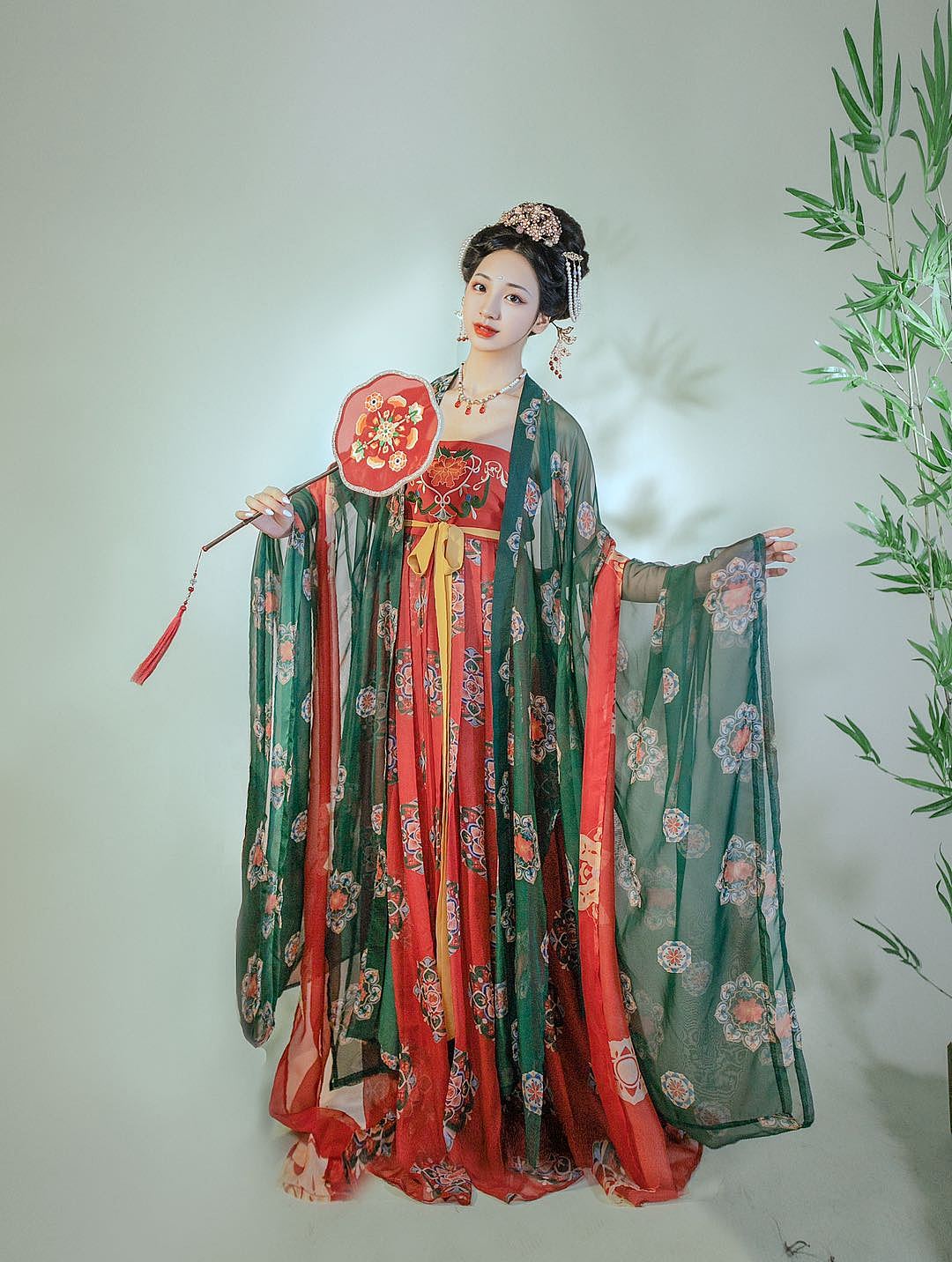 【红颜】唐风汉服中国风柯子裙唐制