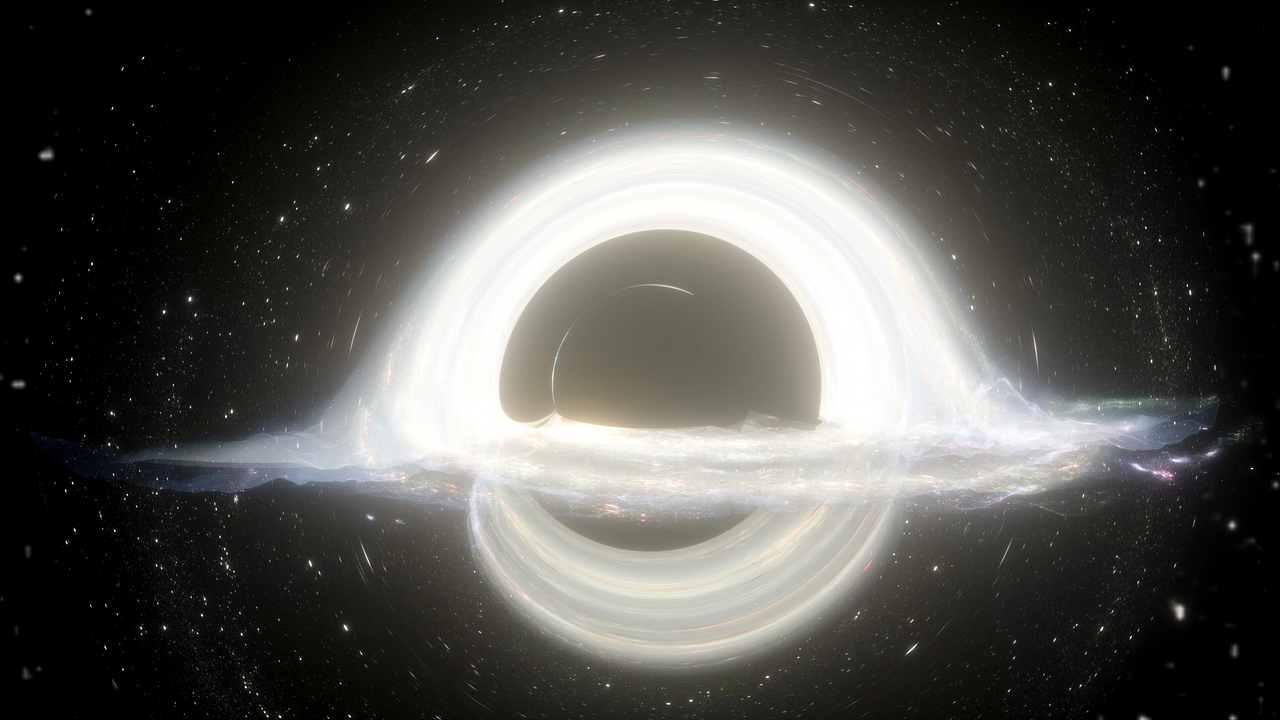 2,看完星际穿越后一直想尝试的黑洞,了解到了oc渲染器,是第一个用oc