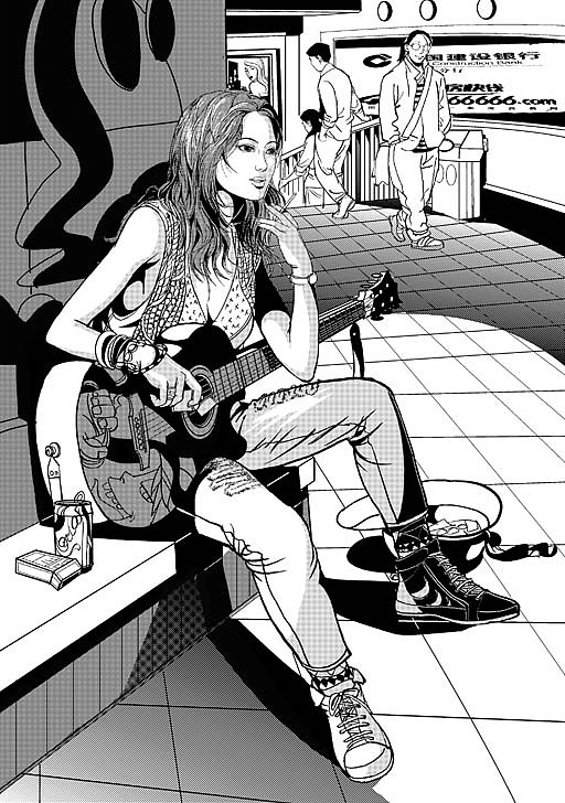 连环画插图杂志报纸插图(二）（图ZNjE1OTU1NTY=） - 商业插画 - 站酷设计师杨越绘画原创素材 - 站酷ZCOOL