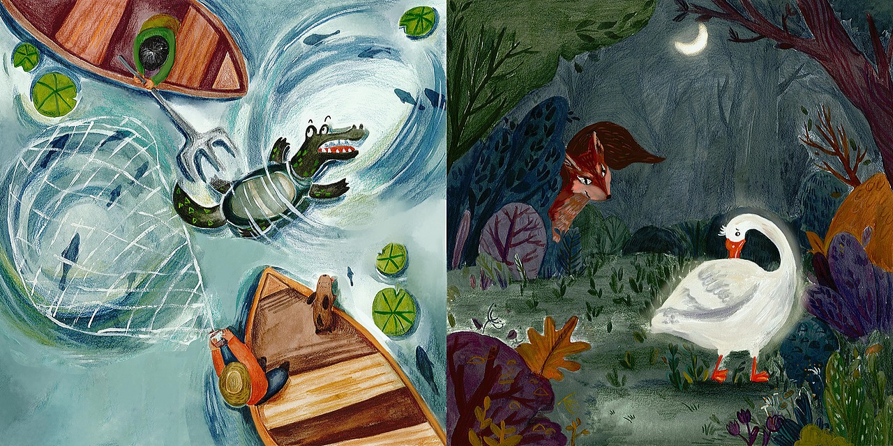 《阿黑和小白》