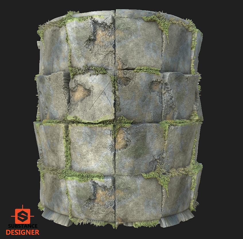 Subtance Designer Texture brick01（图ZMTI5ODcyNjgw） - 场景 - 站酷设计师persona8792原创素材 - 站酷ZCOOL