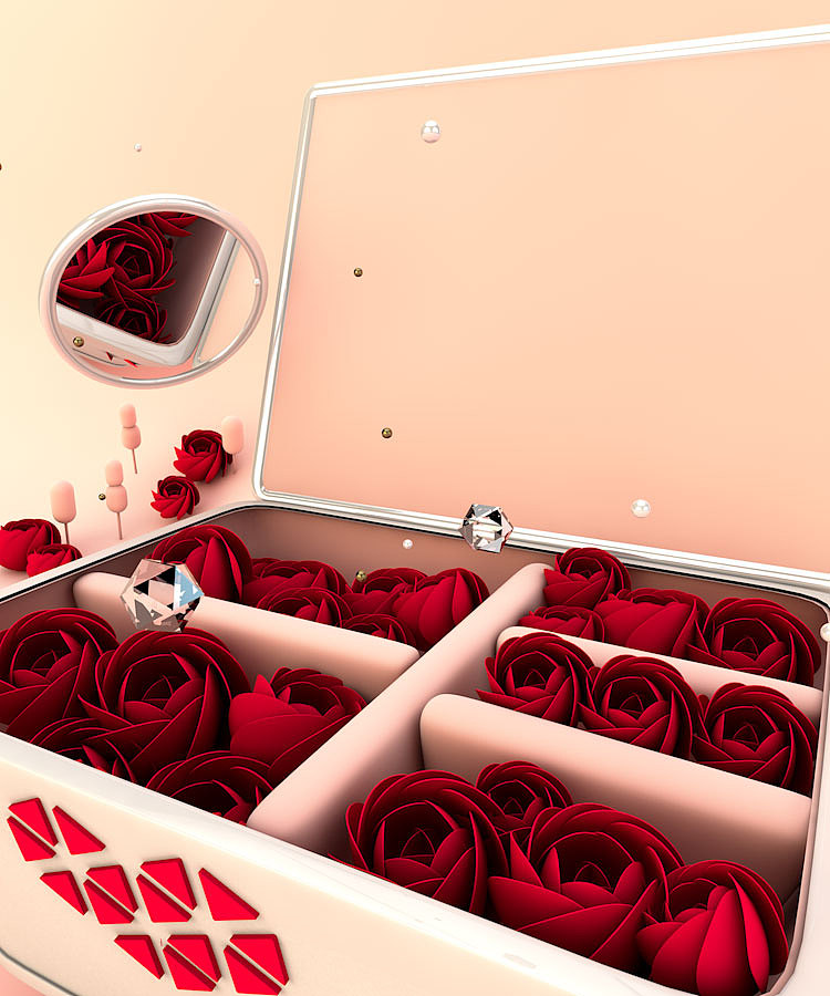 【情人节】玫瑰花礼物盒（图ZMTAxMTk1ODA4） - 其他平面 - 站酷设计师尛尛尛尛尛V原创素材 - 站酷ZCOOL