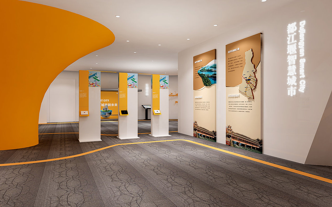 移动展厅 3D效果图制作（图ZMjE4ODgwMDg0） - 其他三维 - 站酷设计师阿杰smac原创素材 - 站酷ZCOOL