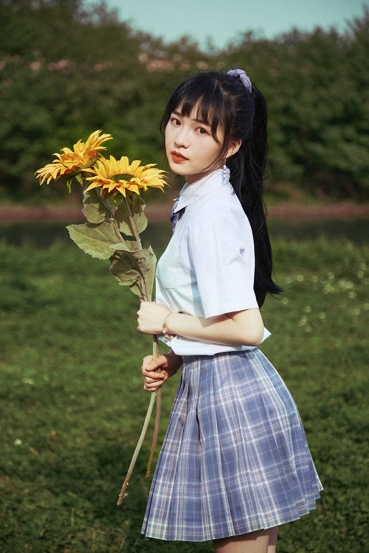 jk制服人像摄影