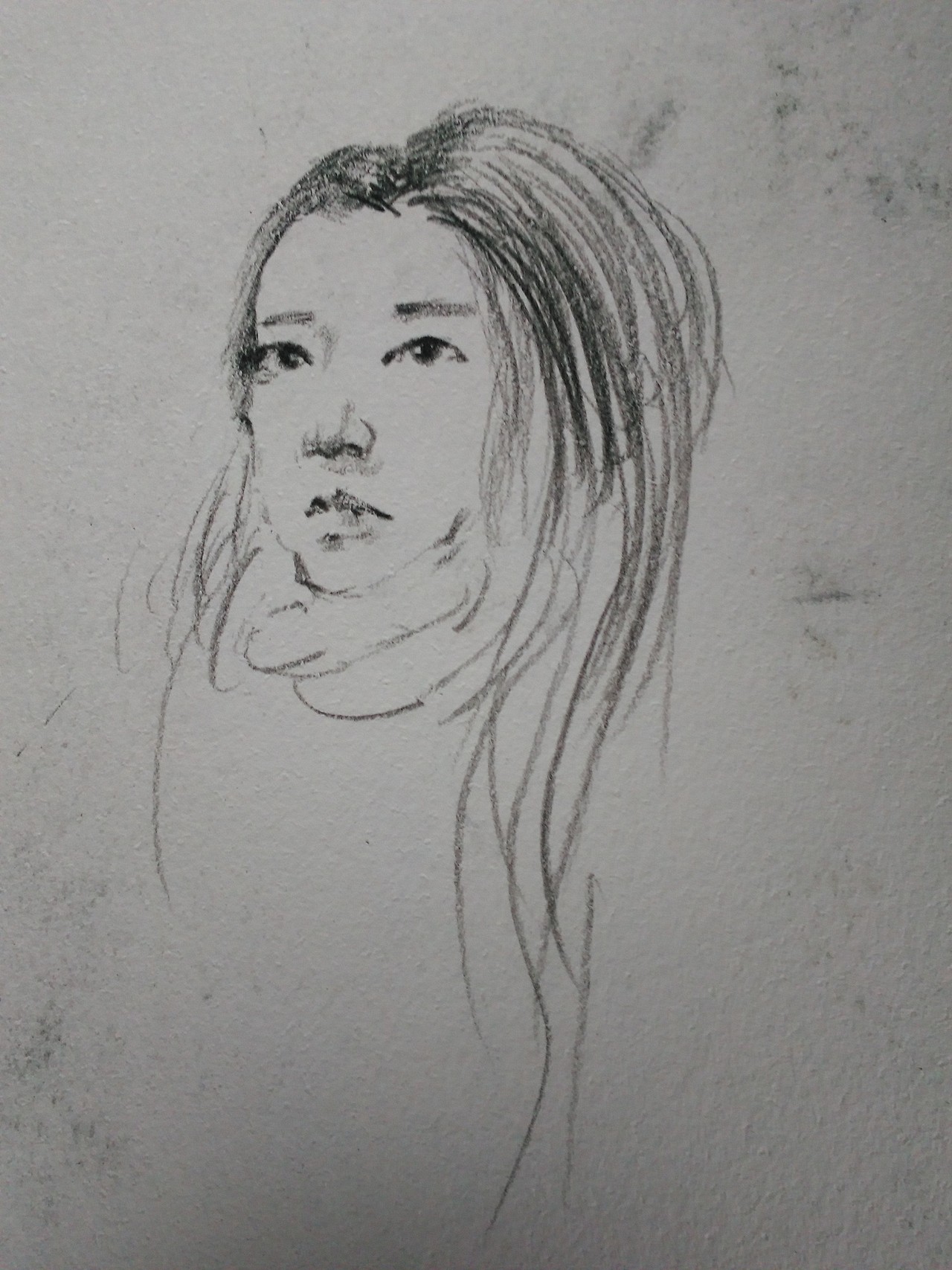 手绘半身像/速写