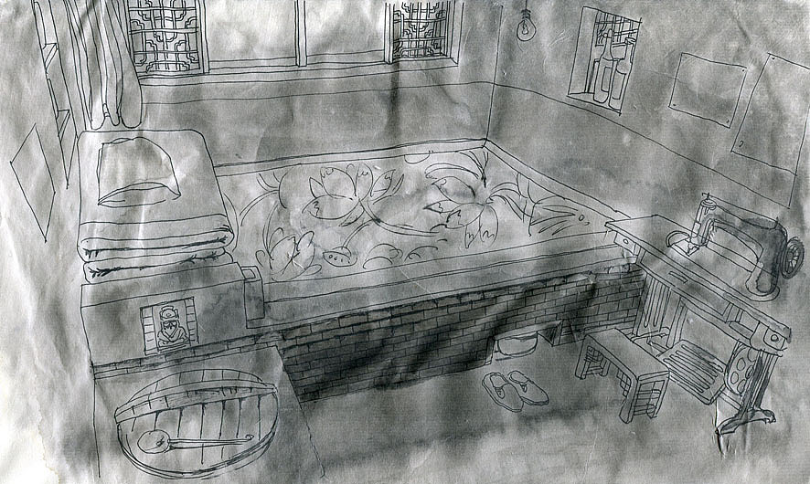 国产原创动画《爷爷在天上》场景创作实验汇报之一(图ZNDQ5MDgwMA==) - 商业插画 - 站酷设计师挪呀挪呀挪原创素材 - 站酷ZCOOL
