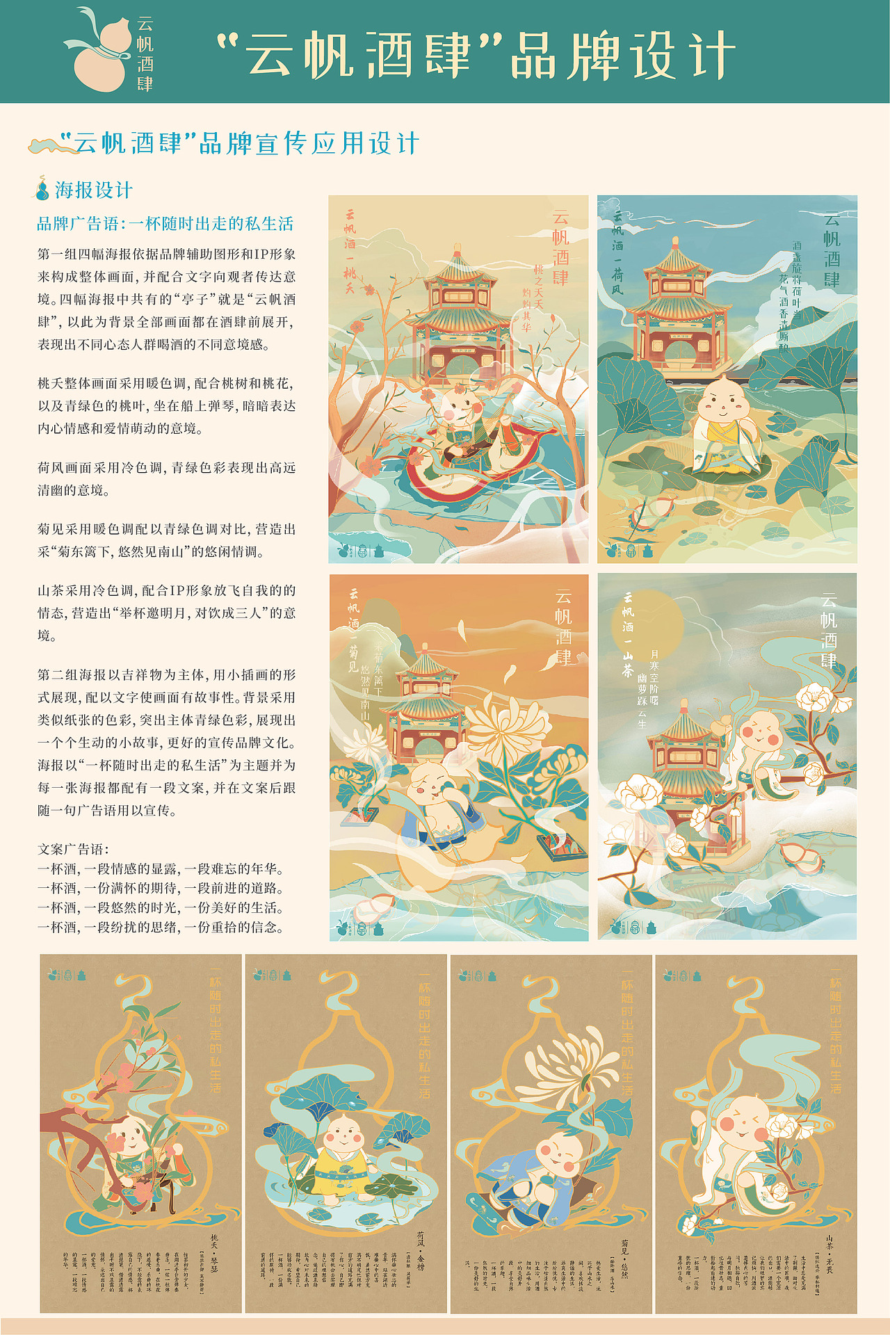 #2020青春答卷#“云帆酒肆”品牌设计（图ZMjExNjA4ODU2） - 品牌 - 站酷设计师NUIT原创素材 - 站酷ZCOOL