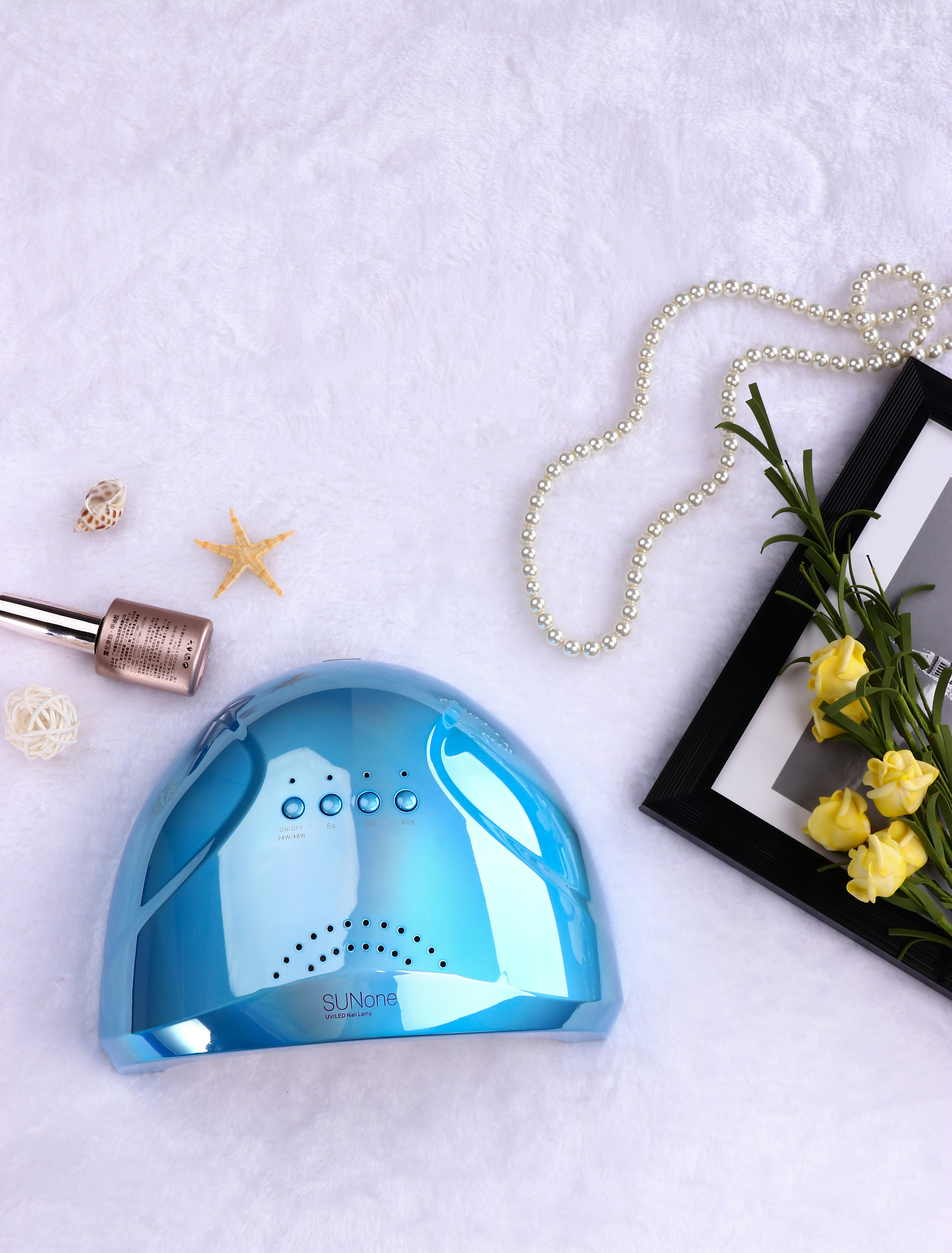 美甲机场景图拍摄