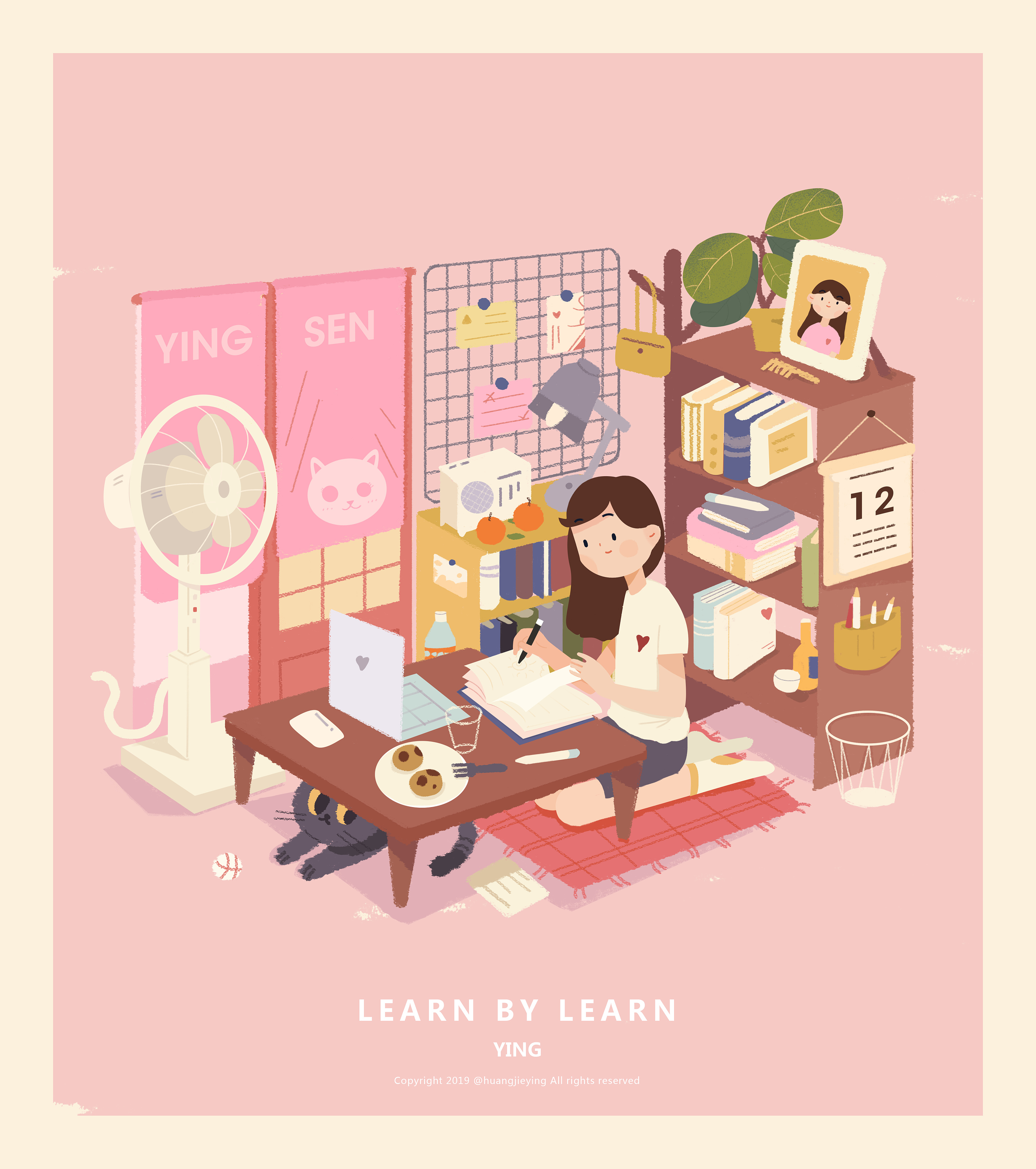 插画临摹和延伸(自学插画的练习作业)