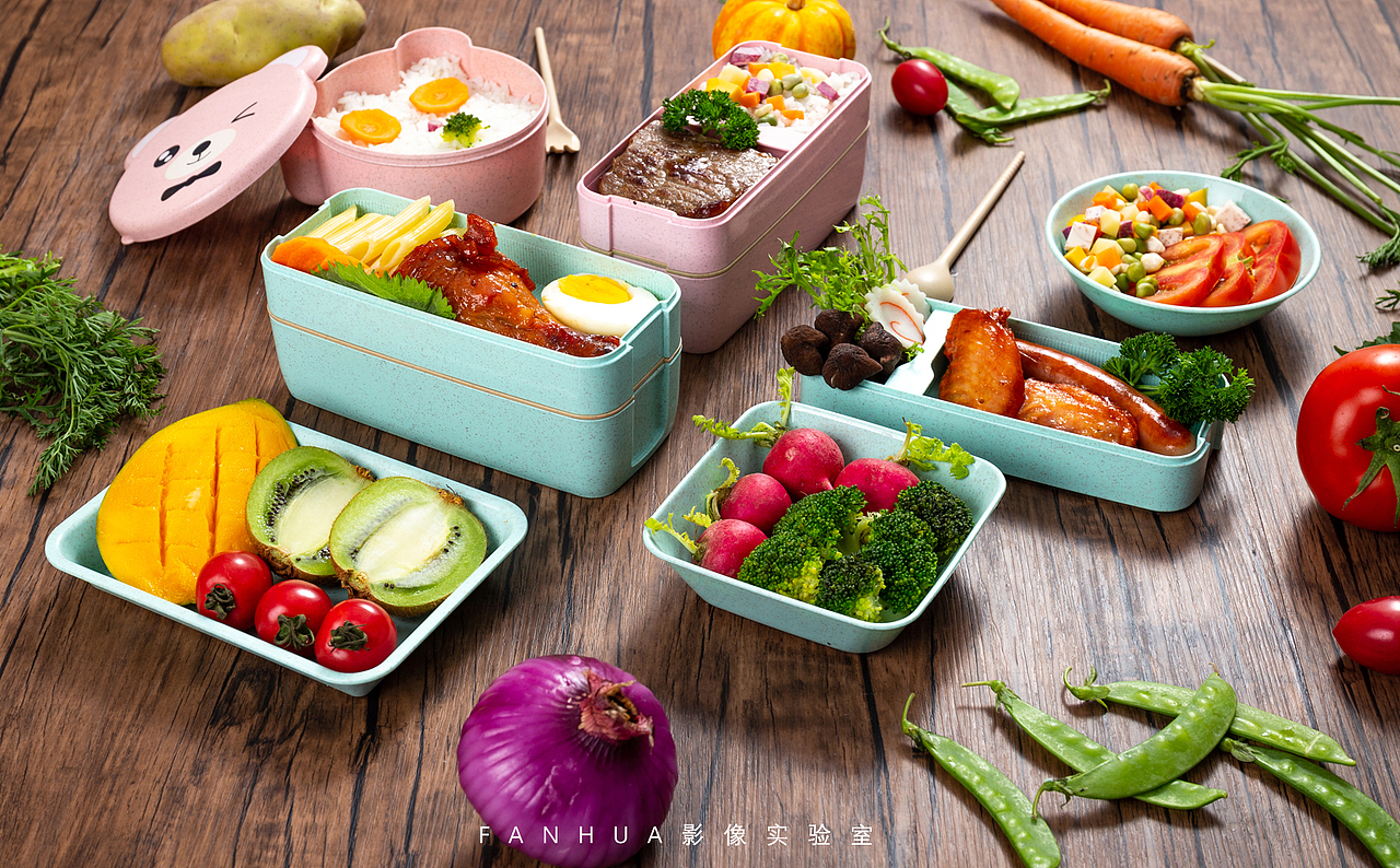迷你餐盒（圖ZMTE3OTY1MDky） - 產(chǎn)品攝影 - 站酷設計師FANHUA影像實驗室原創(chuàng)素材 - 站酷ZCOOL