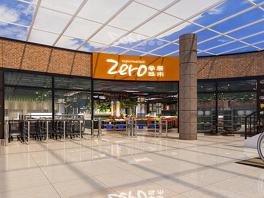超市效果图
