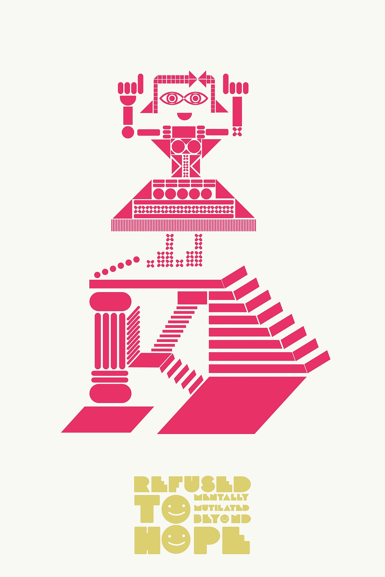 # 2012 我们毕业啦 #99%+-拒绝精神残废 西安美术学院 视觉传达（图ZNjE0NjM4MA==） - 海报 - 站酷设计师子由原创素材 - 站酷ZCOOL