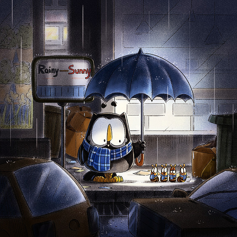 《佐拉，漫生活！》——嘿，朋友！（图ZMTMwMjA4MjA=） - 绘本 - 站酷设计师佐拉Zola原创素材 - 站酷ZCOOL