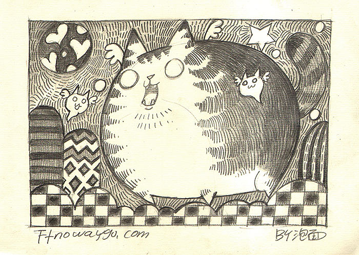 身边的猫咪,一套铅笔涂鸦，希望大家喜欢（图ZMTIwMzE4OTI=） - 创作习作 - 站酷设计师还是一碗泡面原创素材 - 站酷ZCOOL