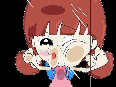 小女孩的表情包（个人主页-ZMjQ1Njk1NDQ=） - 商业插画 - 站酷设计师嗯哼大王超爱笑原创素材 - 站酷ZCOOL