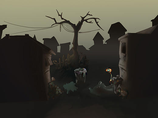 愛(ài)好環(huán)境為出發(fā)點(diǎn)的意圖（個(gè)人主頁(yè)-ZMjkwNjk2NzY=） - 其他動(dòng)漫 - 站酷設(shè)計(jì)師素淡妞妞原創(chuàng)素材 - 站酷ZCOOL