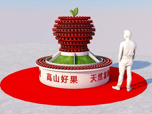 标牌、牌楼、展台等效果图展示