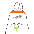 表情作品——肥兔一家（图ZMjA1MjQzMTI=） - 动画片 - 站酷设计师爱画画的大侠原创素材 - 站酷ZCOOL