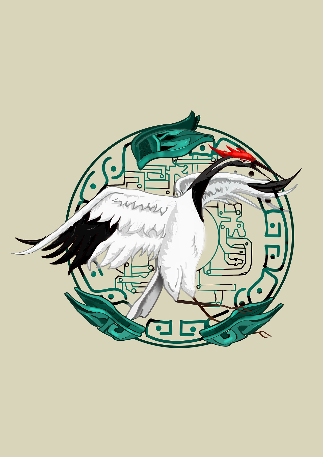 鹤- 原创作品 - 站酷(zcool)