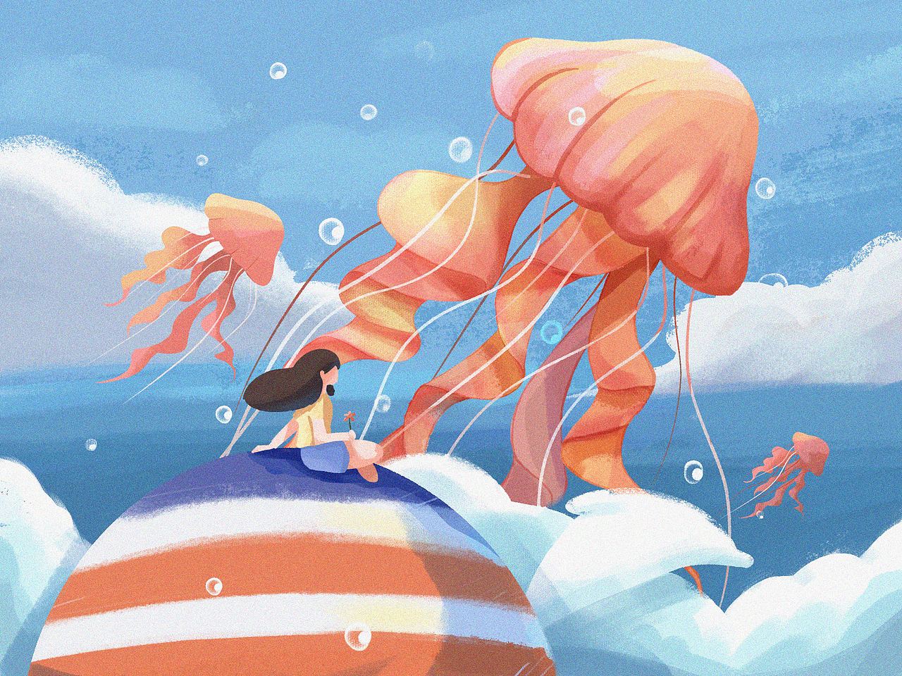 追梦系列（女孩）（图ZMjQ5NjEyMjcy） - 创作习作 - 站酷设计师許ClonG原创素材 - 站酷ZCOOL