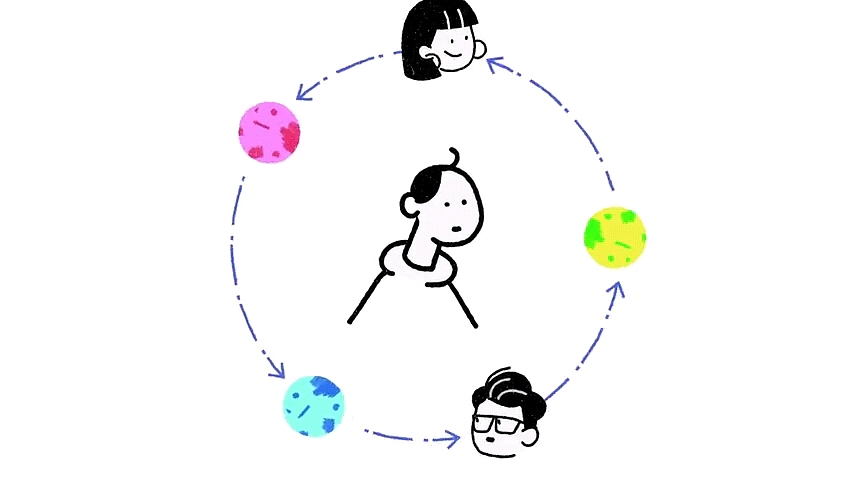 必看的手绘插画风MG动画！