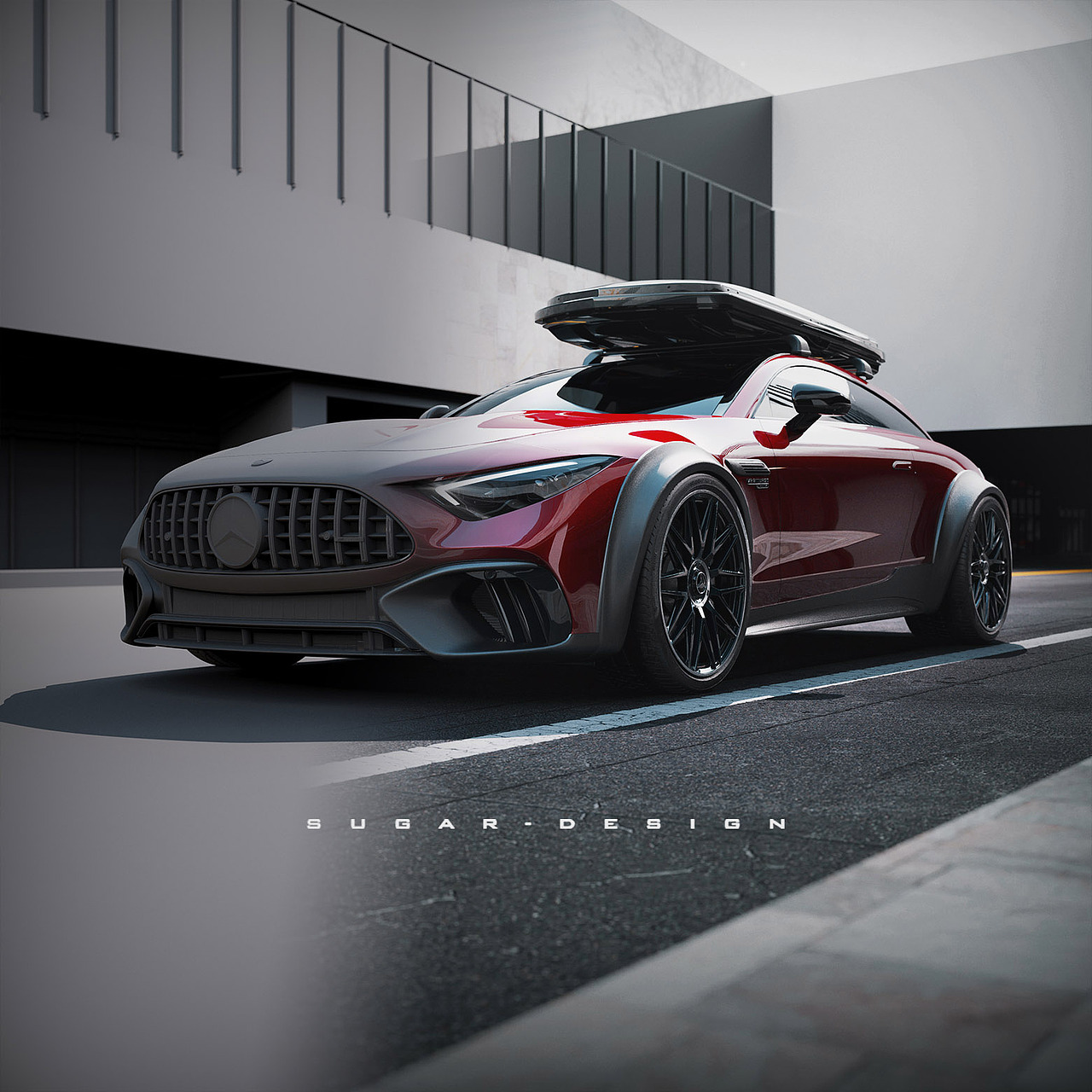 梅赛德斯-奔驰SL AMG双门猎跑车新车预览!