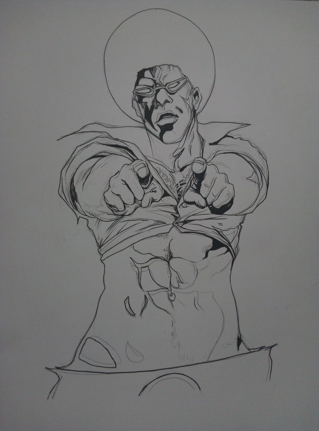 临摹小畑健老师的插画