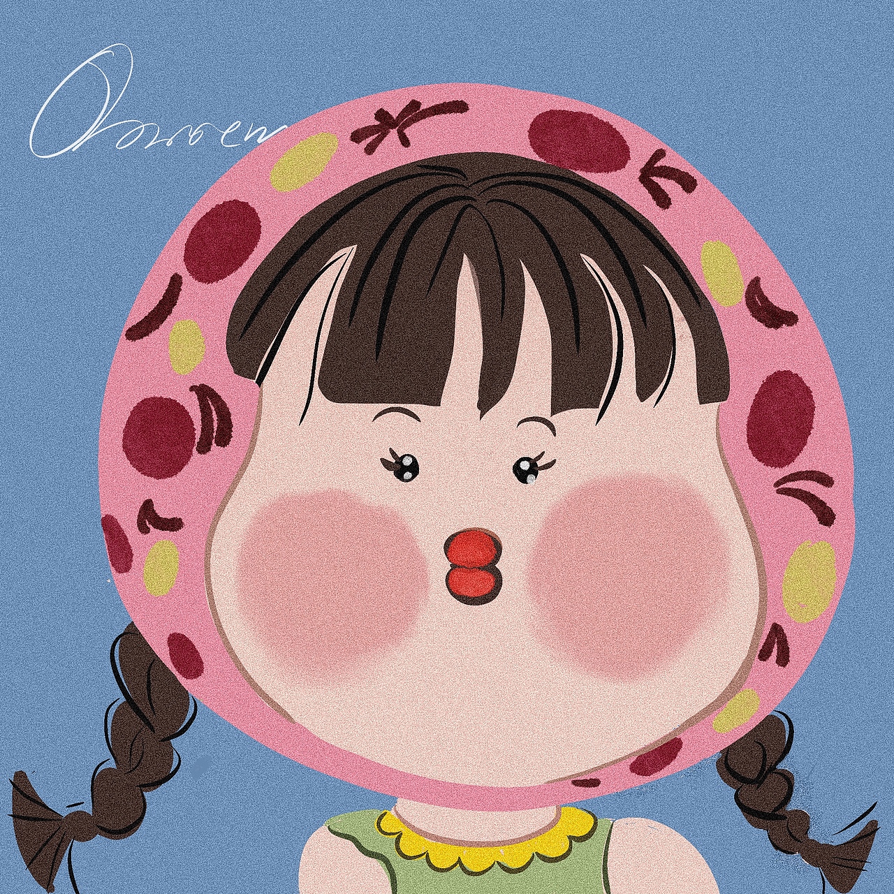 可爱萌娃插画头像