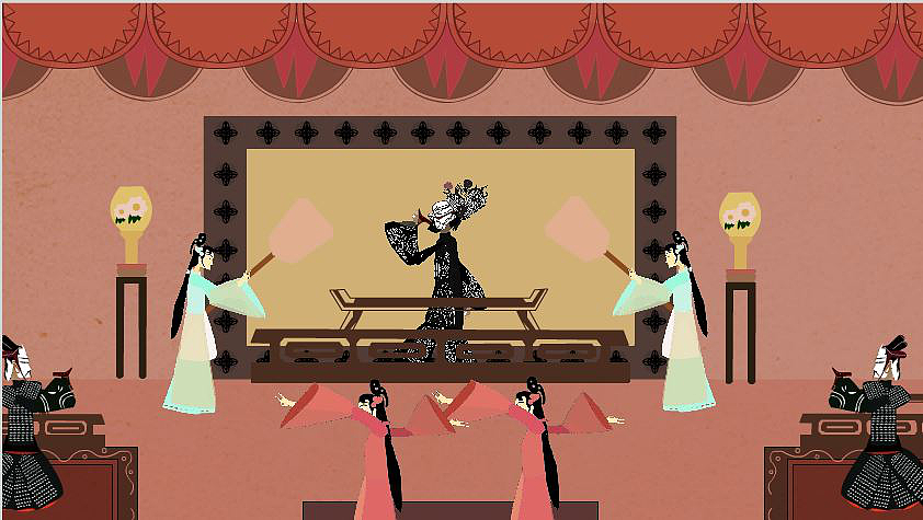 皮影动画《念如娇·赤壁怀古》