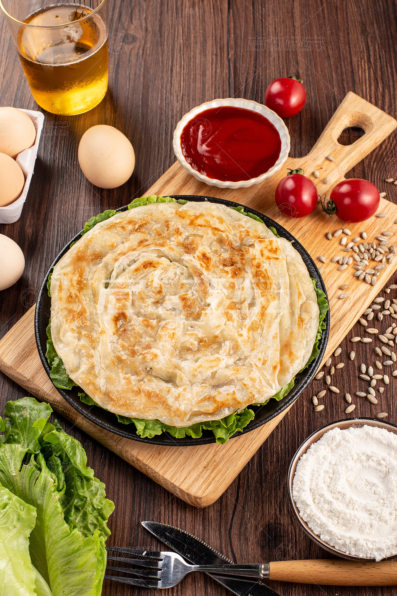 手抓饼 | 美食摄影