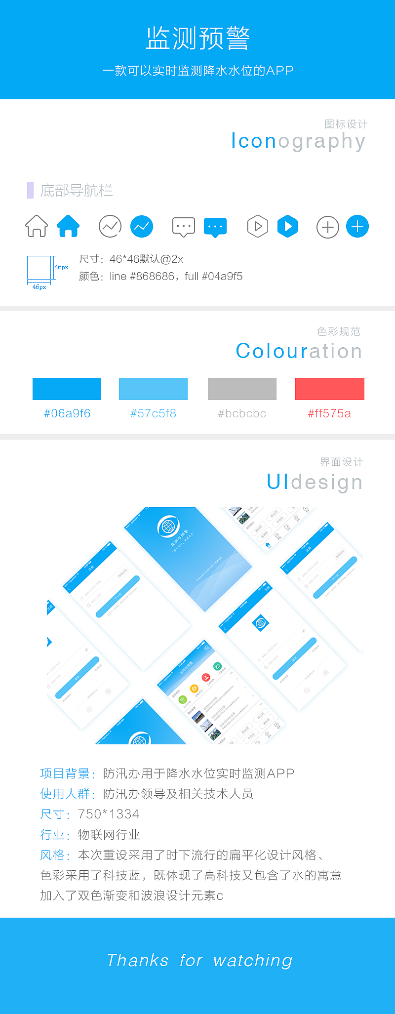 水利监测预警APP（图ZODA0MjUzODA=） - APP界面 - 站酷设计师戎菲原创素材 - 站酷ZCOOL