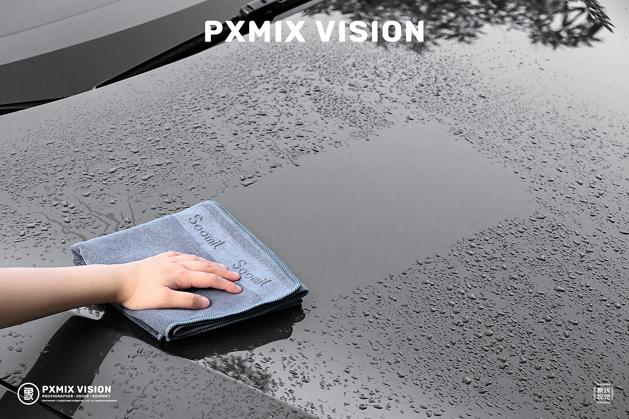 汽车用品摄影丨一条不简单的擦车巾 PXMIX VISION(图ZMjYwMDU2MzQw) - 产品摄影 - 站酷设计师光影集原创素材 - 站酷ZCOOL