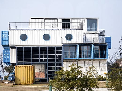 苏州太湖房车露营基地集装箱酒店