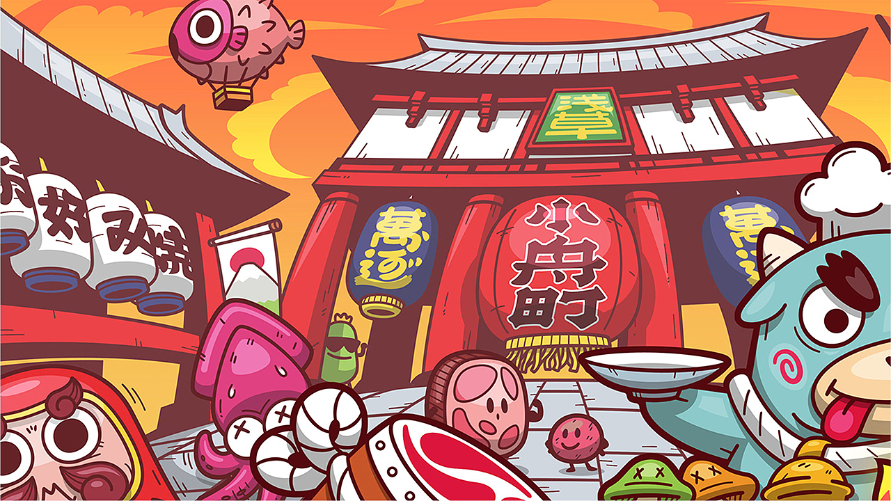 浅草本部 吉祥物品牌设计（图ZMTI3NDkzOTg0） - 品牌 - 站酷设计师天空之城的下水道原创素材 - 站酷ZCOOL