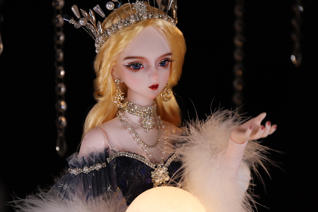 星月幻海希腊女神高端定制收藏娃娃