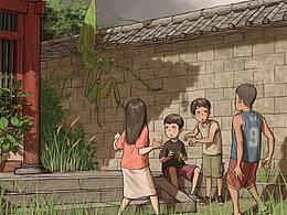 场景绘画