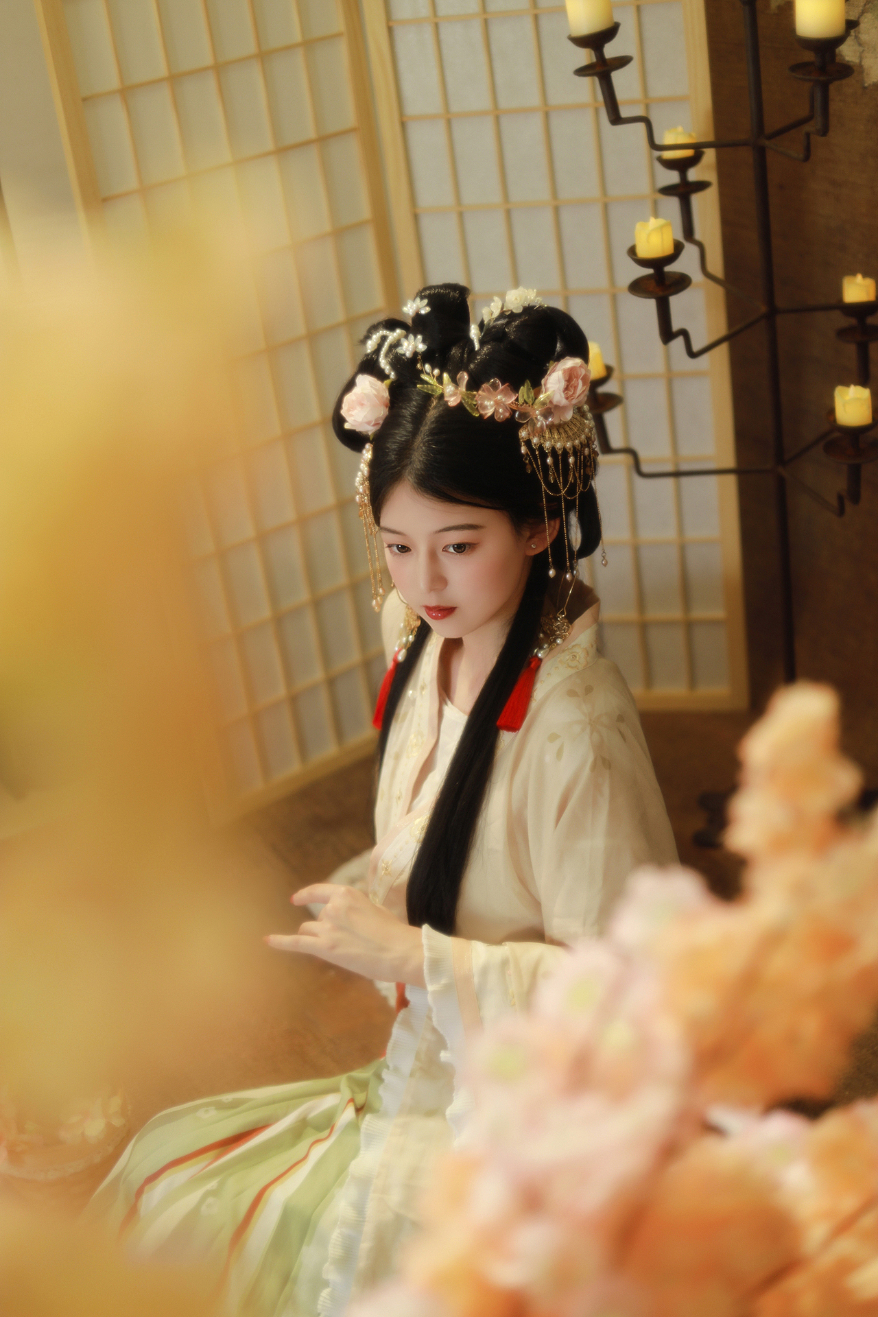 心似双丝网，中有千千结...（图ZMjY2NDQ2OTg4） - 人像摄影 - 站酷设计师子木语古风摄影原创素材 - 站酷ZCOOL