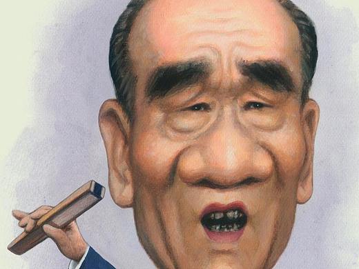 相聲大師侯寶林（個人主頁-ZNTY4Njk1NzI=） - 繪畫 - 站酷設(shè)計師朱自尊肖像漫畫原創(chuàng)素材 - 站酷ZCOOL