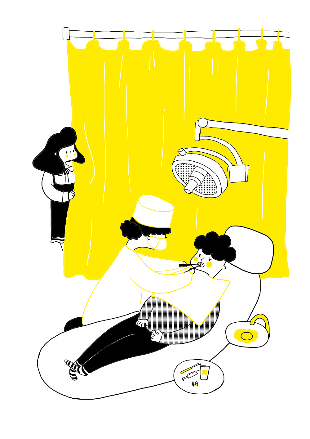 《WE》- 单幅（图ZOTI0NDI2MTI=） - 单幅漫画 - 站酷设计师叁吉SANGI原创素材 - 站酷ZCOOL