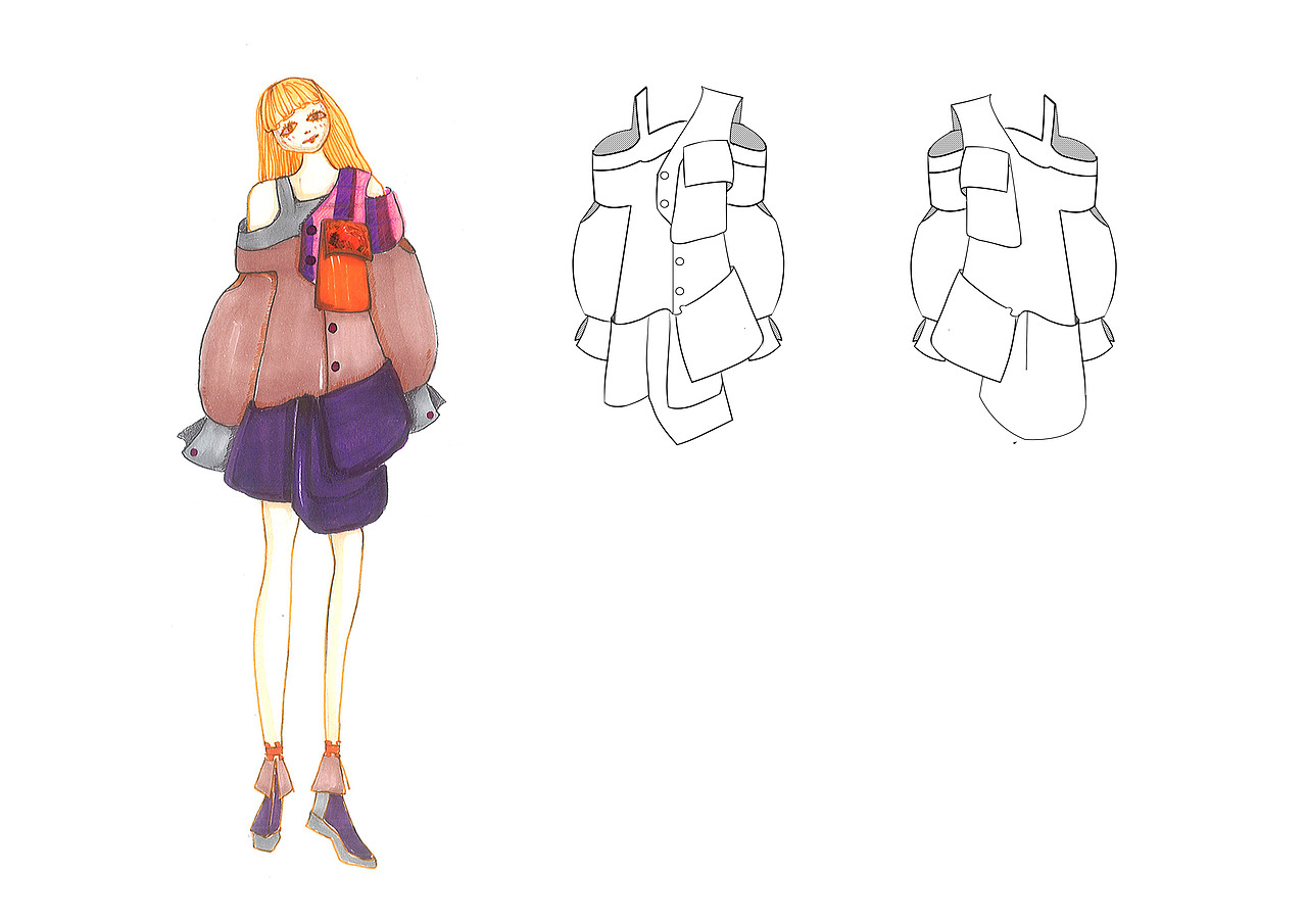 《忆》服装系列作品