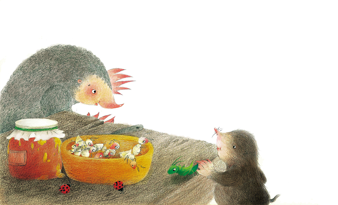 小鼹鼠挖地道绘本著名童话名家野军老师