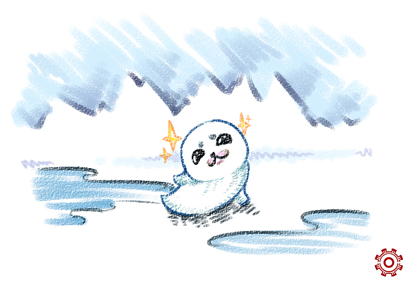 猎杀海豹相关（彩铅（图ZMjU5NzYyOA==） - 商业插画 - 站酷设计师SoliDEyE原创素材 - 站酷ZCOOL