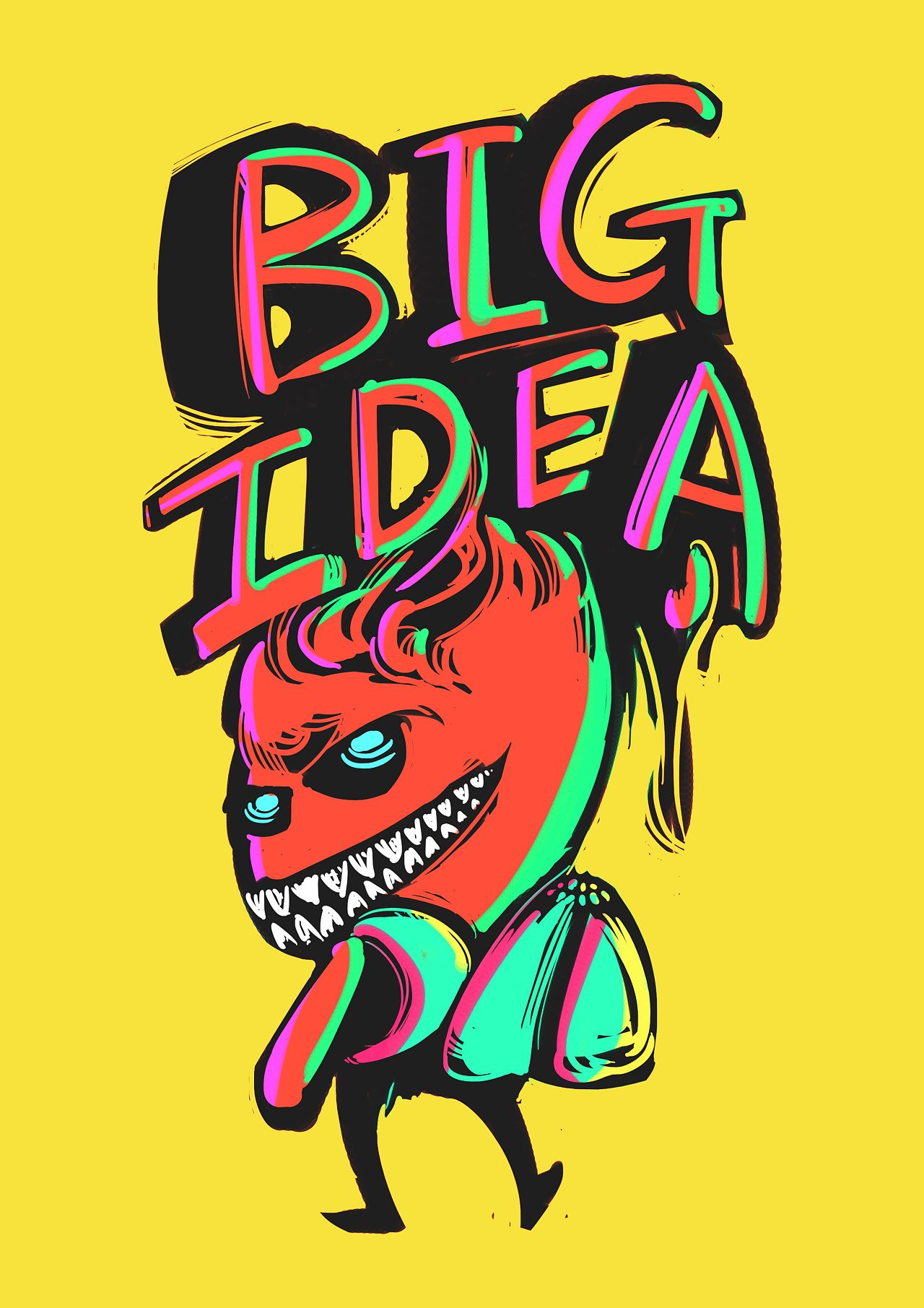 潮流艺术||插画|艺术插画|巴巴沙沙 - 原创作品 - 站酷 (zcool)