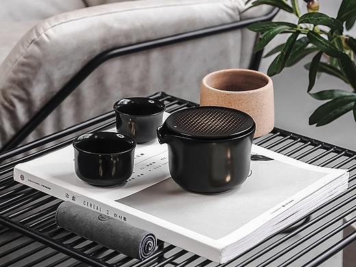 风铃便携茶具 摄影 