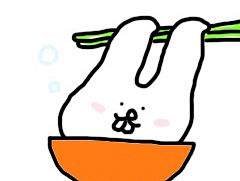 兔子汤圆，元宵节快乐
