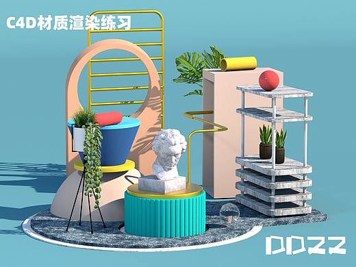 C4D材质渲染练习