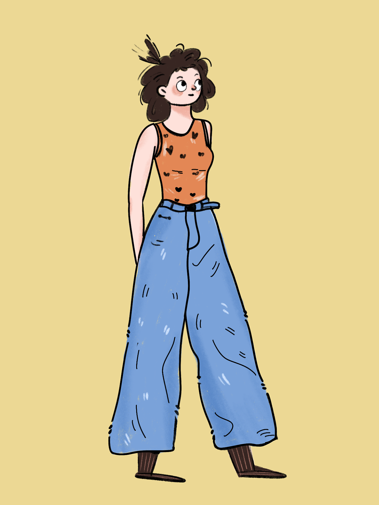 人物插画（图ZMzUxNTU5NDg0） - 创作习作 - 站酷设计师奶酪多多原创素材 - 站酷ZCOOL